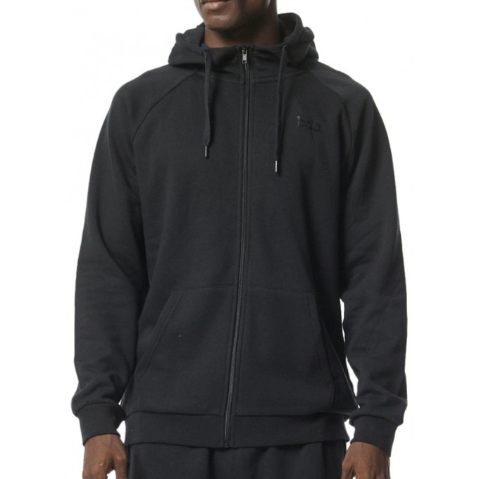 Body Action Ανδρική Ζακέτα με κουκούλα 073315 BLACK