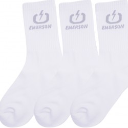 Emerson Κάλτσα Unisex Τριάδα COTTON 242.EU08.03 WHITE
