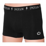 Emerson σετ 2 ΜΠΟΞΕΡΑΚΙA Ανδρικά Μαύρα 221.EM06.06 BLACK