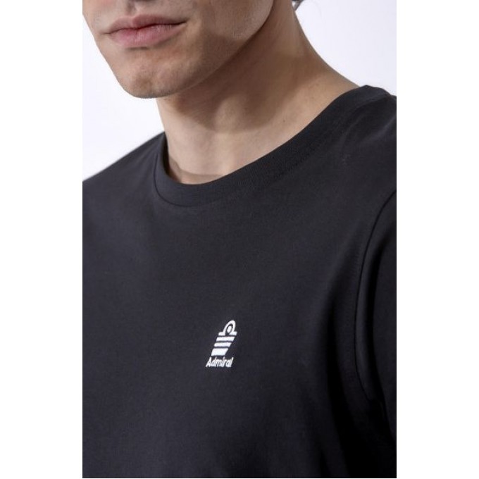 Admiral Ανδρικό T-Shirt Μπλουζάκι Logo 1121520000 BLACK