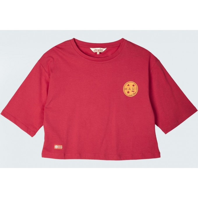 Maui Γυναικείο Μπλουζάκι T-Shirt Sole 1165520004 RASPBERRY SORBET