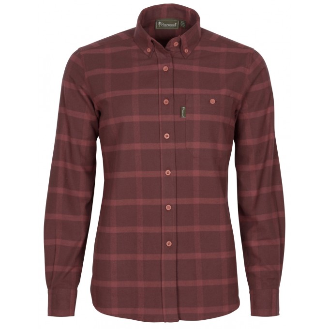 3009 VARNAMO FLANNEL ΓΥΝΑΙΚΕΙΟ ΠΟΥΚΑΜΙΣΟ PINEWOOD