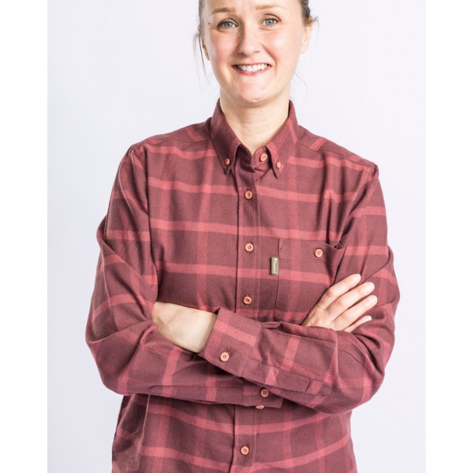 3009 VARNAMO FLANNEL ΓΥΝΑΙΚΕΙΟ ΠΟΥΚΑΜΙΣΟ PINEWOOD