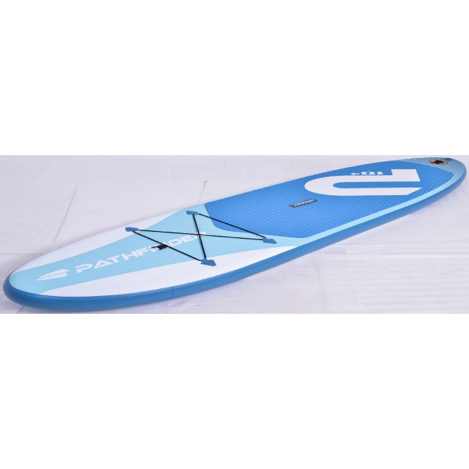 PATHFINDER ΣΑΝΙΔΑ SUP SUPER LIGHT P10  ΓΑΛΑΖΙΟ 315x76x15cm ΜΕ ΜΟΝΟ ΠΤΕΡΥΓΙΟ