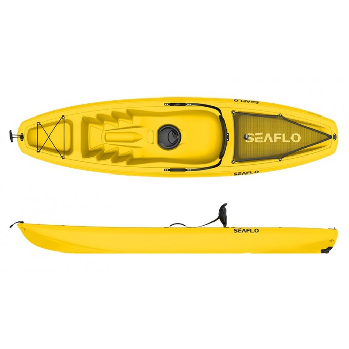 SEAFLO ΚΑΥΑΚ L266xW66xD25cm ΜΟΝΟΘΕΣΙΟ ΚΙΤΡΙΝΟ