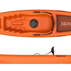 SEAFLO ΚΑΥΑΚ L266xW66xD25cm ΜΟΝΟΘΕΣΙΟ ΠΟΡΤΟΚΑΛΙ