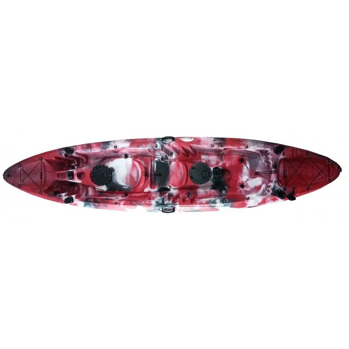 fortis ΚΑΥΑΚ JUNGLE RED L370xW87xD37cm ΔΙΘΕΣΙΟ