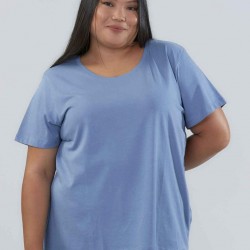 Admiral Γυναικείο T-Shirt Μπλουζάκι Osit Plus Size 1121520147 CORONET BLUE