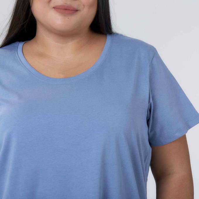 Admiral Γυναικείο T-Shirt Μπλουζάκι Osit Plus Size 1121520147 CORONET BLUE