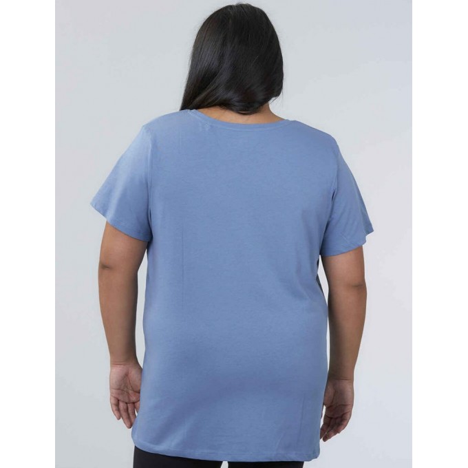 Admiral Γυναικείο T-Shirt Μπλουζάκι Osit Plus Size 1121520147 CORONET BLUE