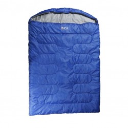 Διπλός Υπνόσακος INCA Nest με μαξιλάρι Μπλε 220χ150cm