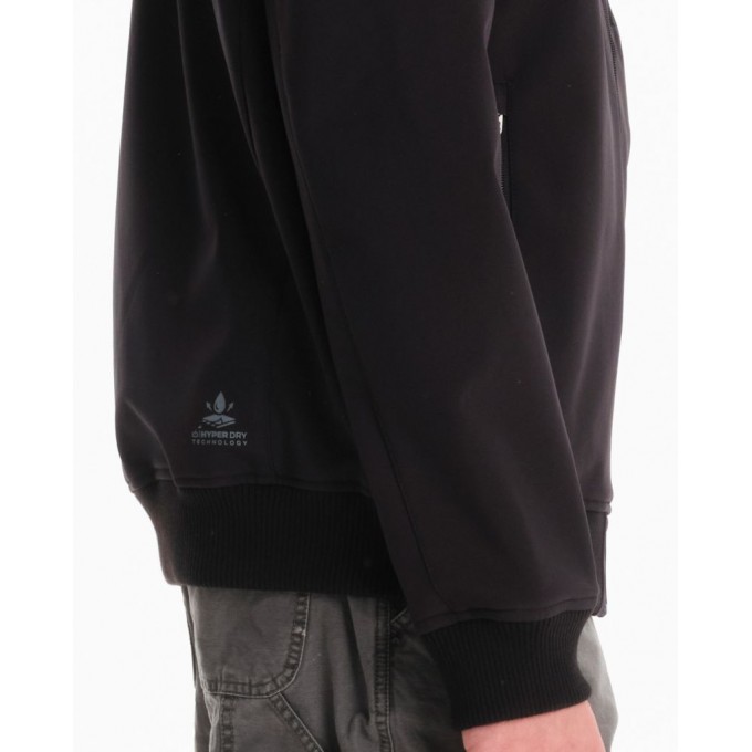 EMERSON ΑΝΔΡΙΚΟ ΜΠΟΥΦΑΝ BONDED ΜΕ ΚΟΥΚΟΥΛΑ 242.EM11.10 BLACK