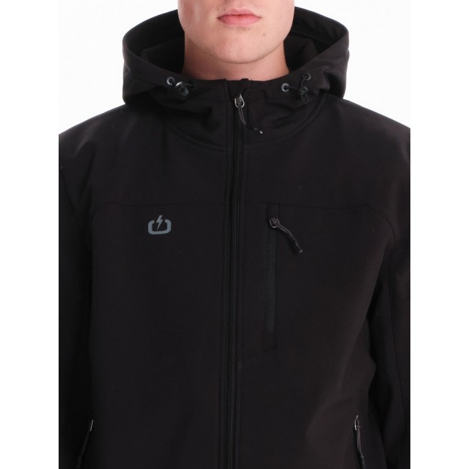 EMERSON ΑΝΔΡΙΚΟ ΜΠΟΥΦΑΝ BONDED ΜΕ ΚΟΥΚΟΥΛΑ 242.EM11.10 BLACK