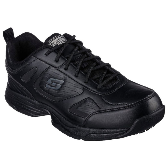 Skechers Work Relaxed Fit Dighton SR M Shoes 77111/BLK