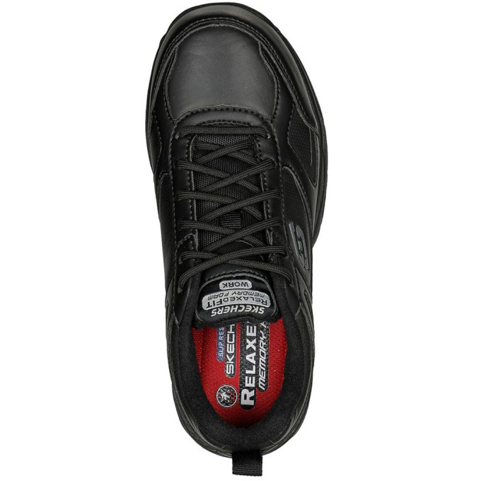 Skechers Work Relaxed Fit Dighton SR M Shoes 77111/BLK
