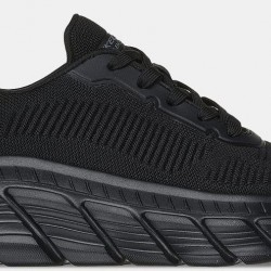 Skechers Engineered Knit Fashion Lace Up Sneaker 117385/BBK