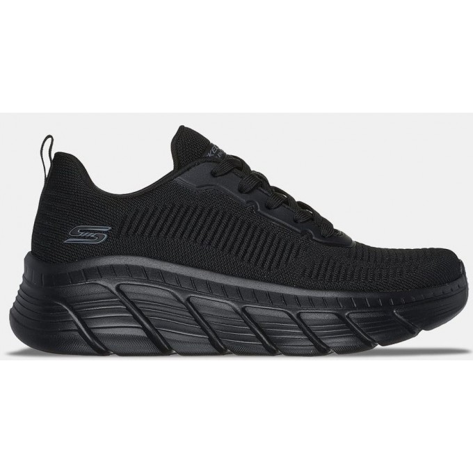 Skechers Engineered Knit Fashion Lace Up Sneaker 117385/BBK