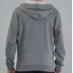 Admiral Ανδρική Ζακέτα Με Κουκούλα Logo 1921530007 DK GREY MEL