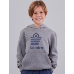 Admiral Παιδικό Φούτερ Με Κουκούλα Lenyt Jr 1921530031 DK GREY