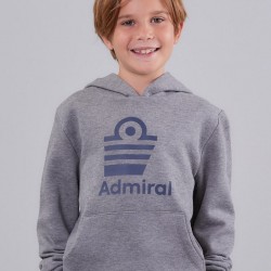 Admiral Παιδικό Φούτερ Με Κουκούλα Lenyt Jr 1921530031 DK GREY