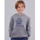 Admiral Παιδικό Φούτερ Με Κουκούλα Lenyt Jr 1921530031 DK GREY