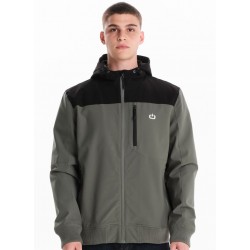 EMERSON ΑΝΔΡΙΚΟ ΜΠΟΥΦΑΝ BOMBER ΜΕ ΚΟΥΚΟΥΛΑ 242.EM10.18 OLIVE/BLACK