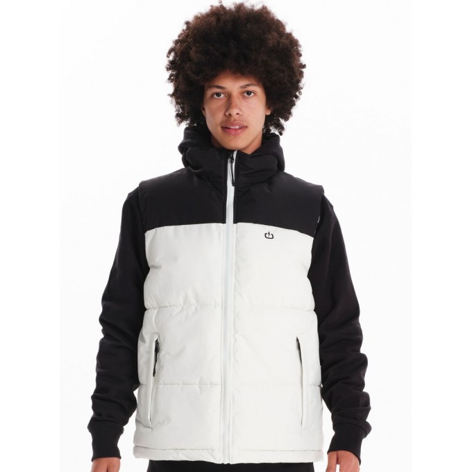 EMERSON ΑΝΔΡΙΚΟ ΑΜΑΝΙΚΟ ΜΠΟΥΦΑΝ PUFFER 242.EM10.78 OFF WHITE/BLACK
