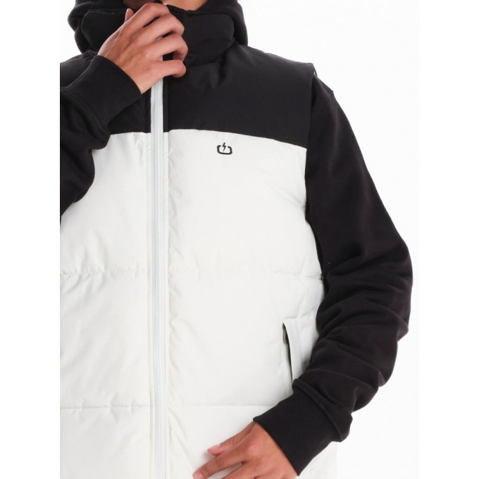 EMERSON ΑΝΔΡΙΚΟ ΑΜΑΝΙΚΟ ΜΠΟΥΦΑΝ PUFFER 242.EM10.78 OFF WHITE/BLACK