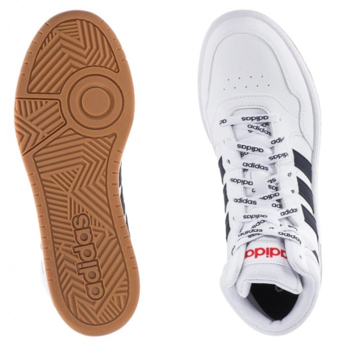 ADIDAS Hoops 3.0 Mid Lifestyle Basketball Classic Vintage Shoes