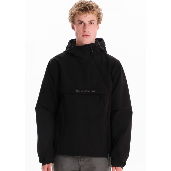 EMERSON ΑΝΔΡΙΚΟ ΜΠΟΥΦΑΝ ΜΕ ΚΟΥΚΟΥΛΑ  242.EM10.62 BLACK