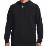 Ανδρικό Φούτερ Με Κουκούλα Μαύρο - Under Armour 1379757 001