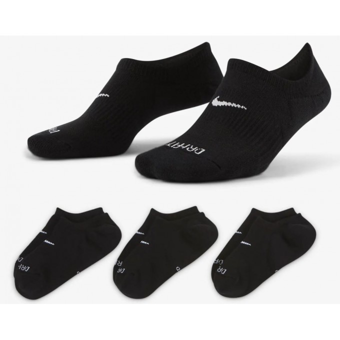 Nike Everyday Plus Cushioned
Γυναικείες κάλτσες προπόνησης (τρία ζευγάρια) DH5463-904