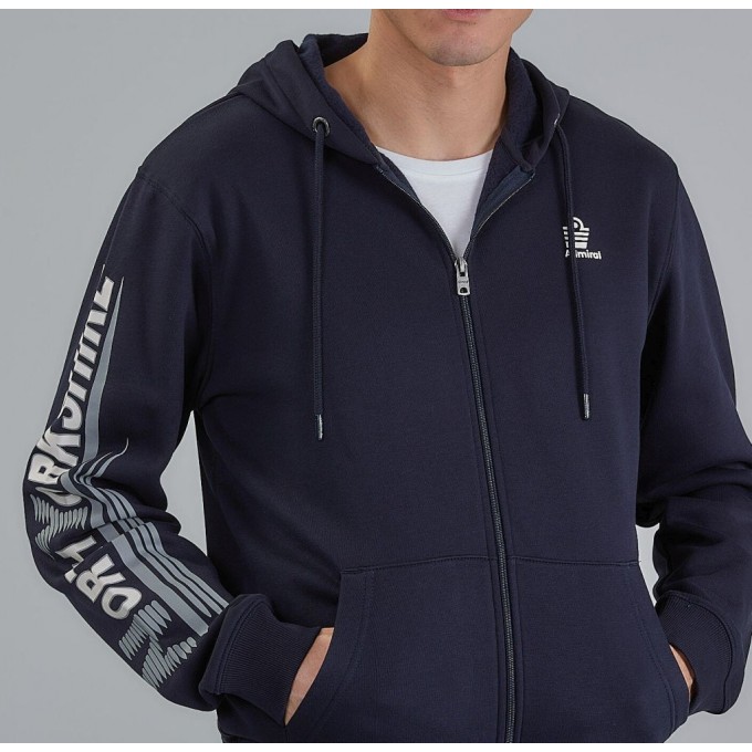 Admiral Ανδρική Ζακέτα Με Κουκούλα Yosel 1921530022 NAVY