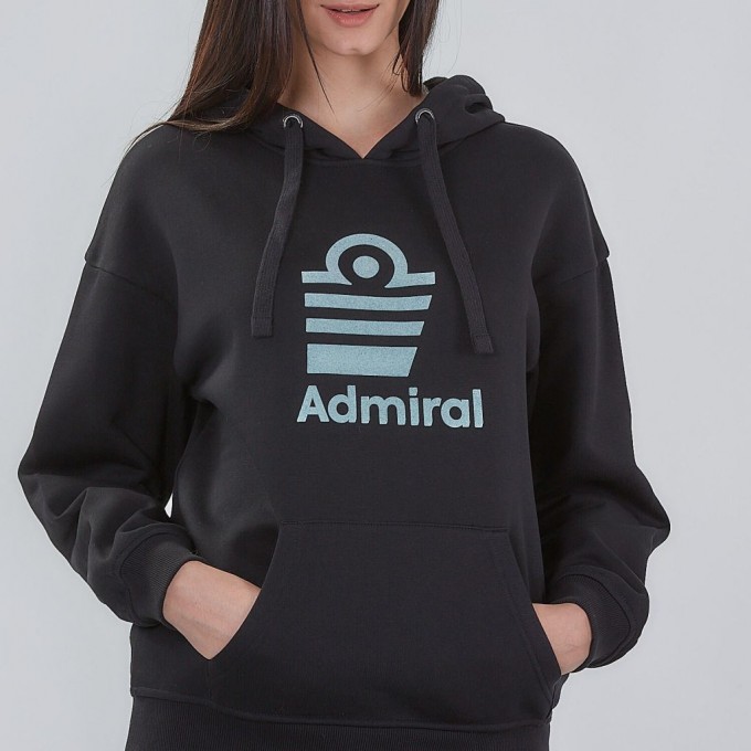 Admiral Γυναικείο Φούτερ Με Κουκούλα Lenyta 1921530026 BLACK