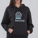 Admiral Γυναικείο Φούτερ Με Κουκούλα Lenyta 1921530026 BLACK