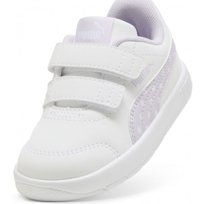 PUMA COURTFLEX V3 DOTTY V ΜΠΕΜΠΕ ΠΑΠΟΥΤΣΙ 398759 04