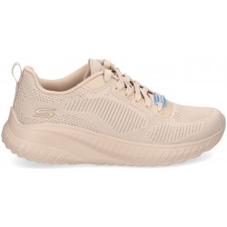 SKECHERS BOBS SQUAD CHAOS-FACE OFF 117209/NUDE