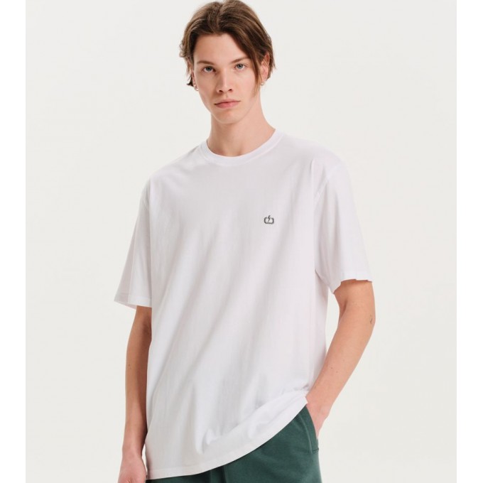 Emerson Ανδρικό Κοντομάνικο Μπλουζάκι  251.EM33.122 WHITE