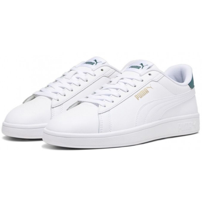 PUMA SMASH 3.0 L Ανδρικά Sneakers Λευκά 390987 14