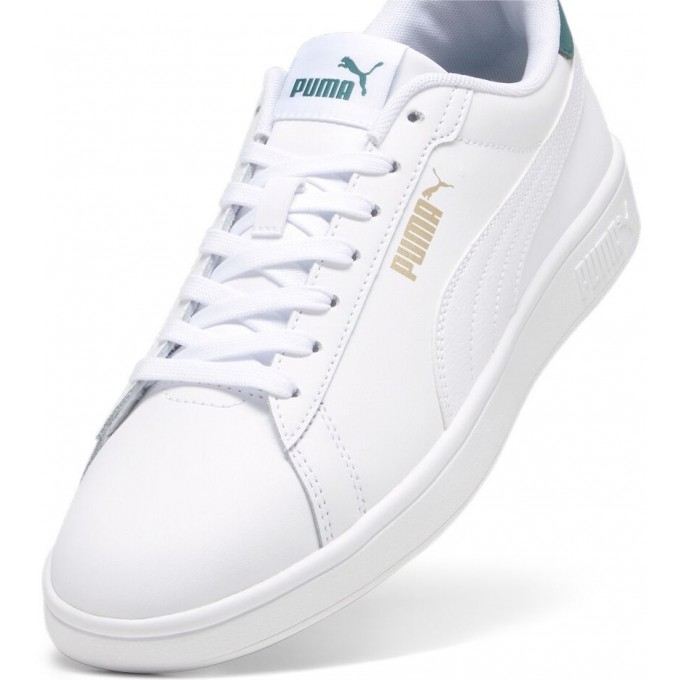 PUMA SMASH 3.0 L Ανδρικά Sneakers Λευκά 390987 14