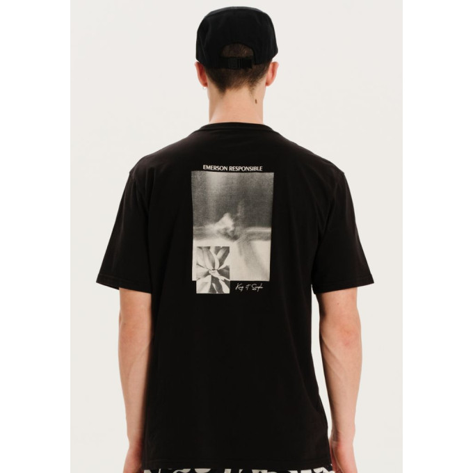 EMERSON TAKOYAKI ΑΝΔΡΙΚΟ ΚΟΝΤΟΜΑΝΙΚΟ T-SHIRT