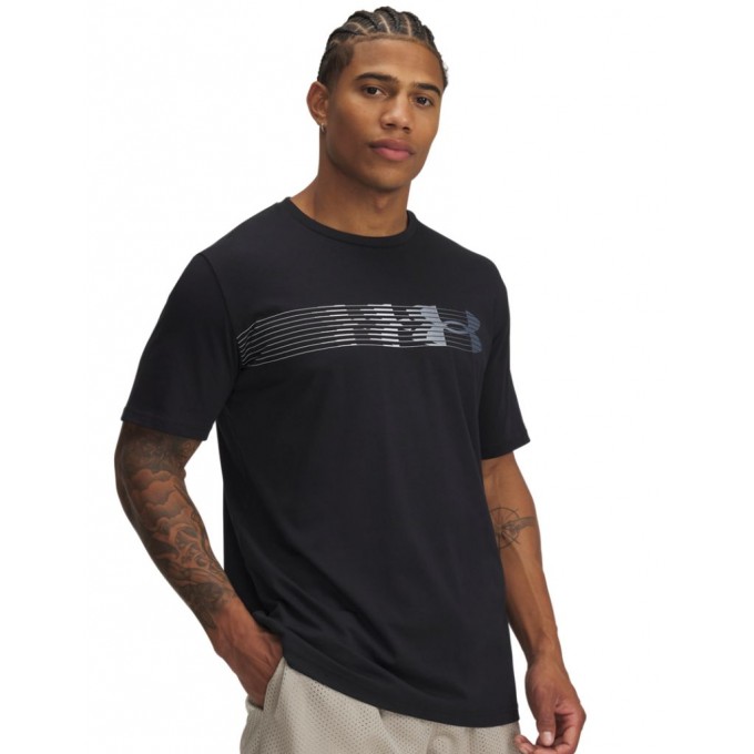 Under Armour Ανδρικό Κοντομάνικο Βαμβακερό Μπλουζάκι 1390206 001