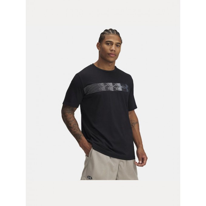 Under Armour Ανδρικό Κοντομάνικο Βαμβακερό Μπλουζάκι 1390206 001