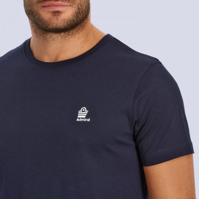 Admiral Ανδρικό Μπλουζάκι T-Shirt Logo 1121560000 NAVY