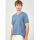 Admiral Ανδρικό Μπλουζάκι T-Shirt V-Neck 1121540003 BLUE MIRAGE