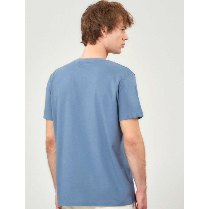 Admiral Ανδρικό Μπλουζάκι T-Shirt V-Neck 1121540003 BLUE MIRAGE