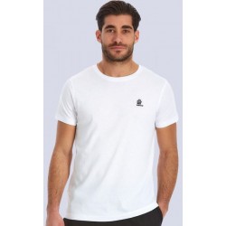 Admiral Ανδρικό T-Shirt Μπλουζάκι Logo 1121560000 WHITE