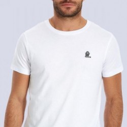 Admiral Ανδρικό T-Shirt Μπλουζάκι Logo 1121560000 WHITE