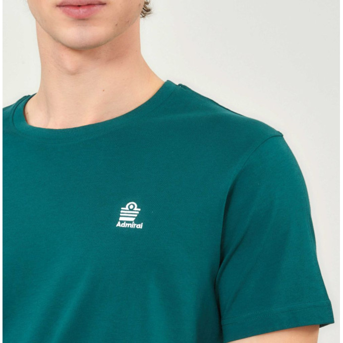 Admiral Ανδρικό T-Shirt Μπλουζάκι Logo 1121540000 RAINFOREST