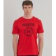 Admiral Ανδρικό Μπλουζάκι T-Shirt Preston 1121540010 BARBAROS CHERRY